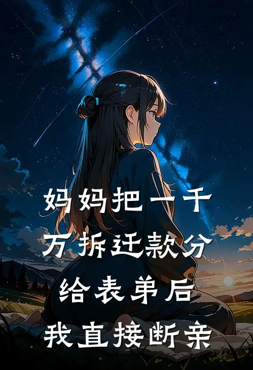 妈妈把一千万拆迁款分给表弟后，我直接断亲(枝婉妈妈)完结版小说推荐_最新完结小说推荐妈妈把一千万拆迁款分给表弟后，我直接断亲枝婉妈妈