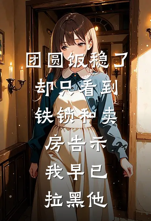 团圆饭稳了，却只看到铁锁和卖房告示，我早已拉黑他