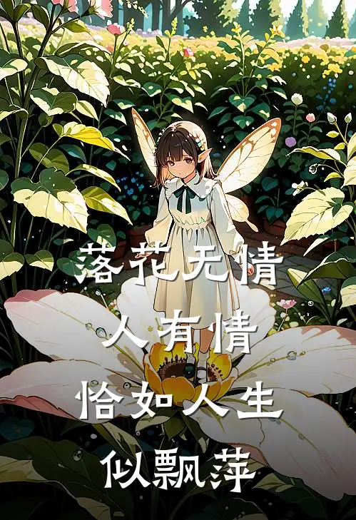 落花无情人有情,恰如人生似飘萍