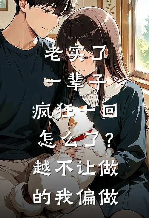 老实了一辈子，疯狂一回怎么了？越不让做的我偏做。