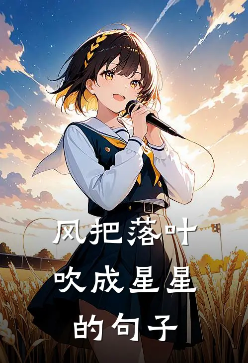 风把落叶吹成星星的句子