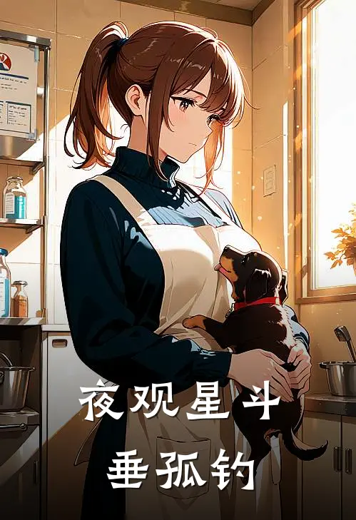 夜观星斗垂孤钓