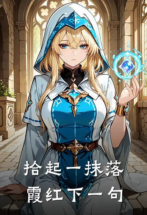 拾起一抹落霞红下一句