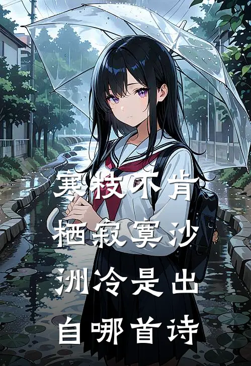 寒枝不肯栖寂寞沙洲冷是出自哪首诗